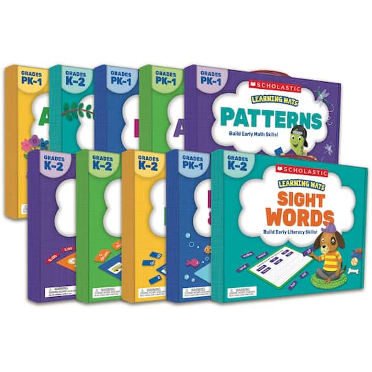 Scholastic&#xAE; Learning Mats, 10ct.